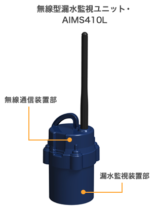 無線型漏水監視ユニット AIMS410L